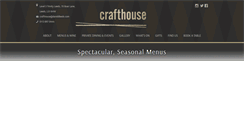 Desktop Screenshot of crafthouse-restaurant.com